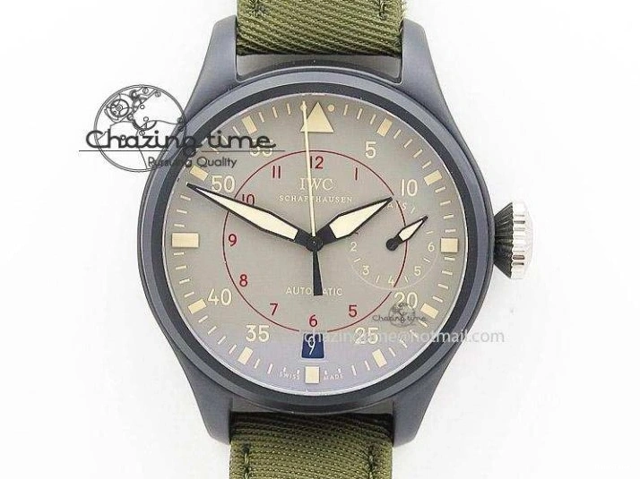 MIROTIME 0104 FastDry Portofino IW356501 SS V3 MK 1:1 Best Edition Black Dial On SS Mesh Bracelet MIYOTA 7195